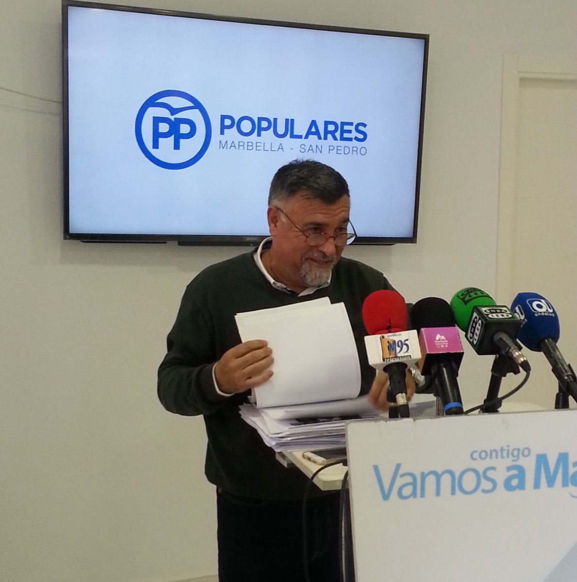 El PP pide explicaciones por la web privada de organización de eventos relacionada presuntamente con Porcuna y Luna