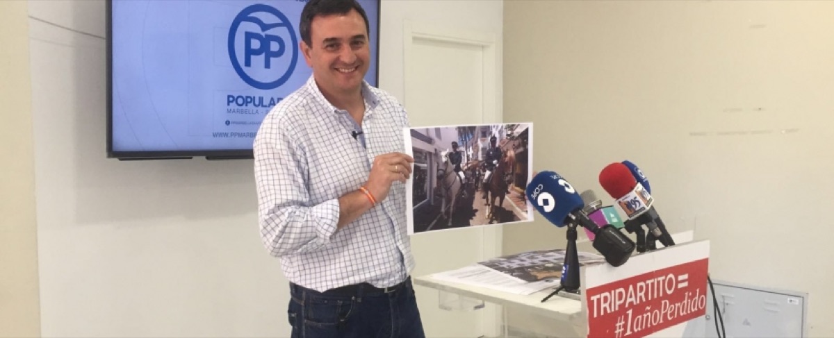 El PP remitirá a la fiscalía el expediente de los caballos y califica de burla la respuesta del equipo de gobierno sobre el mismo