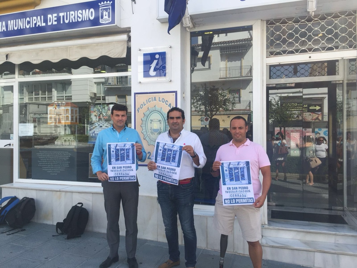 El PP inicia una campaña de recogida de firmas para que el tripartito vuelva a dotar a San Pedro de una oficina de denuncias