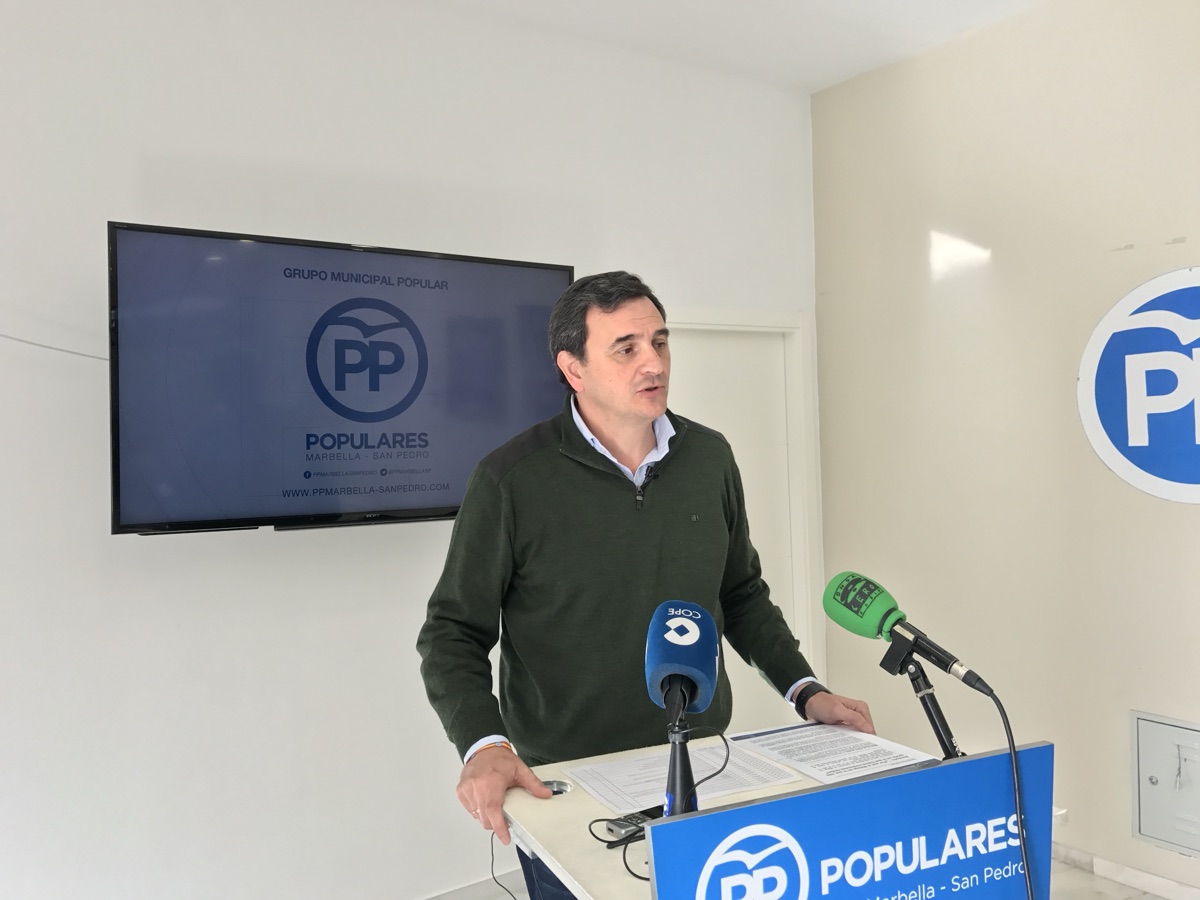 El PP denuncia que los presupuestos de la Junta olvidan un año más a Marbella