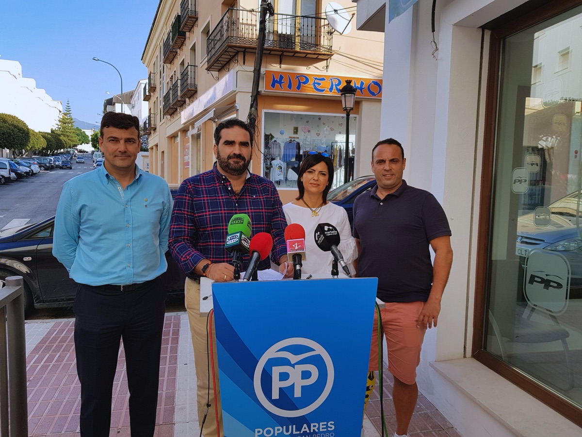 El PP propondrá a la Junta de Distrito de San Pedro Alcántara una batería de medidas a favor de los sampedreños