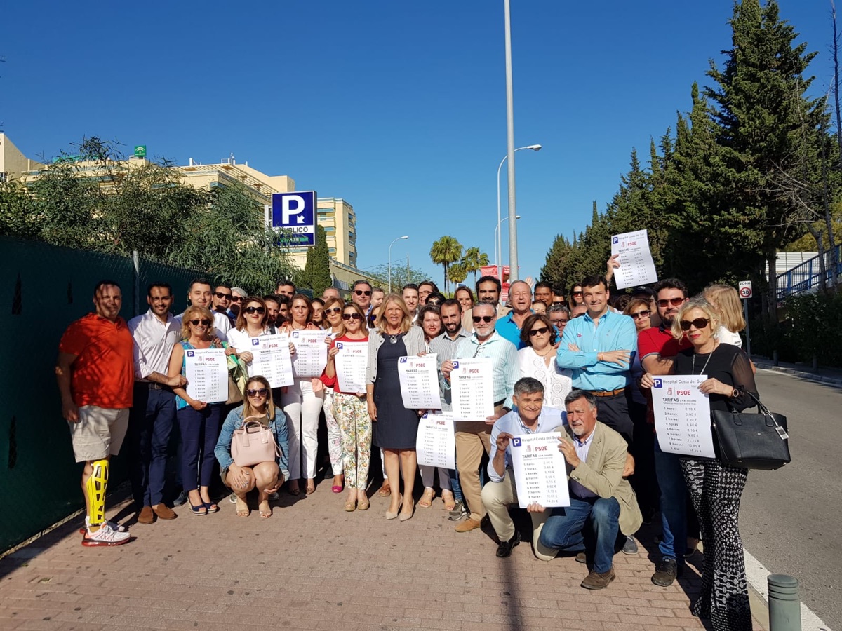 Ángeles Muñoz: “Cuando hay voluntad política se consigue: ya no hay que pagar por aparcar en el Hospital Costa del Sol”