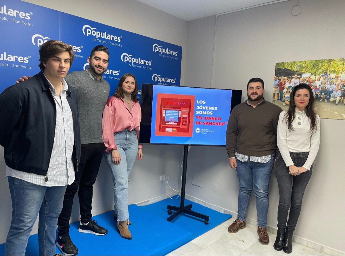 NNGG MARBELLA – SAN PEDRO CRITICA QUE SÁNCHEZ IGNORE A LOS JÓVENES DURANTE LA INFLACIÓN A LA QUE TIENE SOMETIDO AL PAÍS