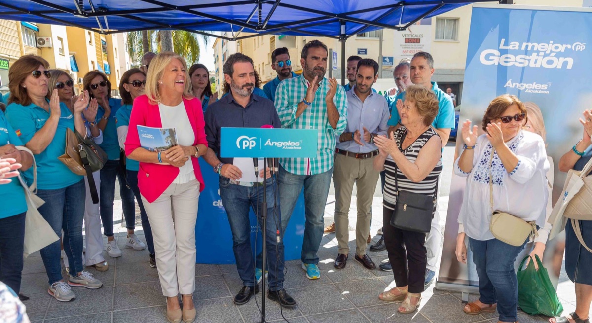 Ángeles Muñoz apela a la movilización de los votantes el próximo 28 de mayo “para continuar trabajando con el aval de la mejor gestión, porque la ciudad se juega avanzar o retroceder”