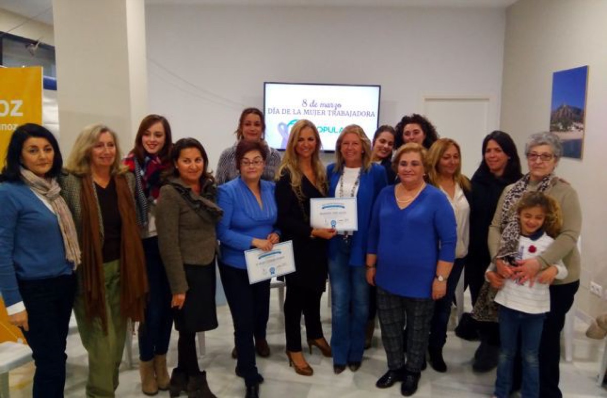 El PP reconoce a mujeres “luchadoras y comprometidas” entre sus bases con motivo del "Día Internacional de la Mujer"
